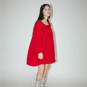 Shelter Mini Olive Dress